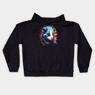 Patriotic Opossum Kids Hoodie